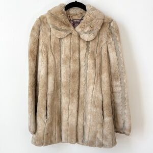 Vintage Juicy Couture Faux Fur Coat
